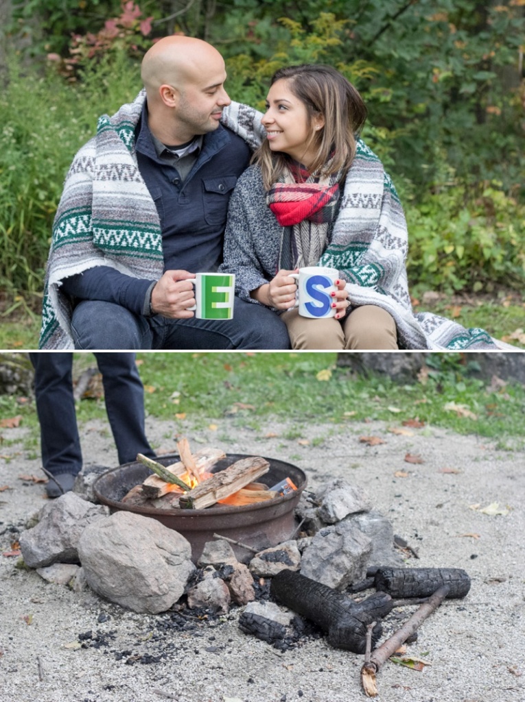 Outdoor Camping Engagement - www.lauraclarkephotos.com
