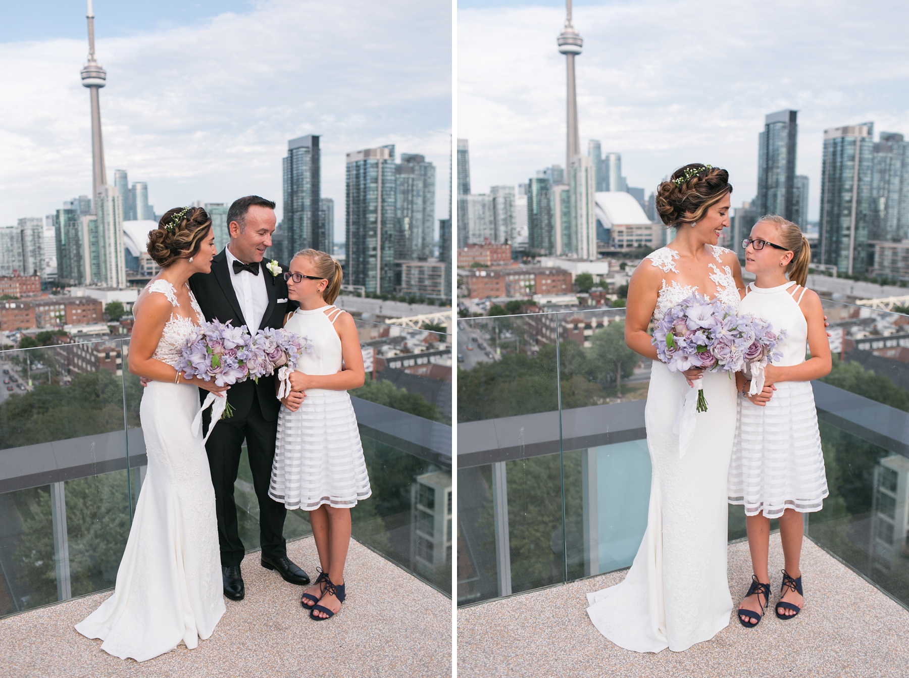 Toronto Thomson Rooftop Wedding - Lauraclarkephotos.com